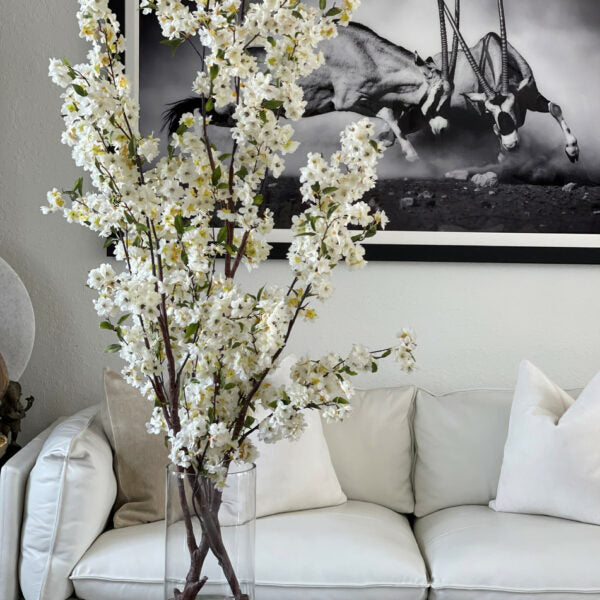 Kirschblüten im 40 cm Glaszylinder