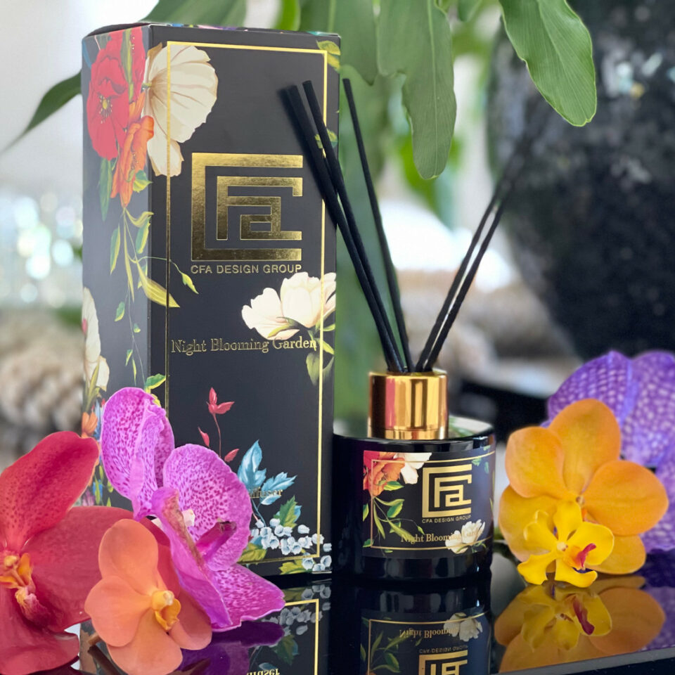 Raumduft „Night Blooming“ mit Duftstäbchen