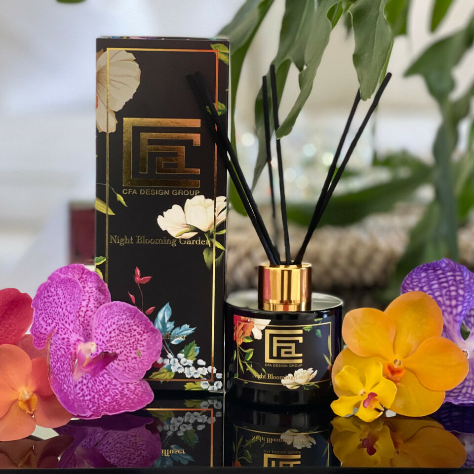 Raumduft „Night Blooming“ mit Duftstäbchen